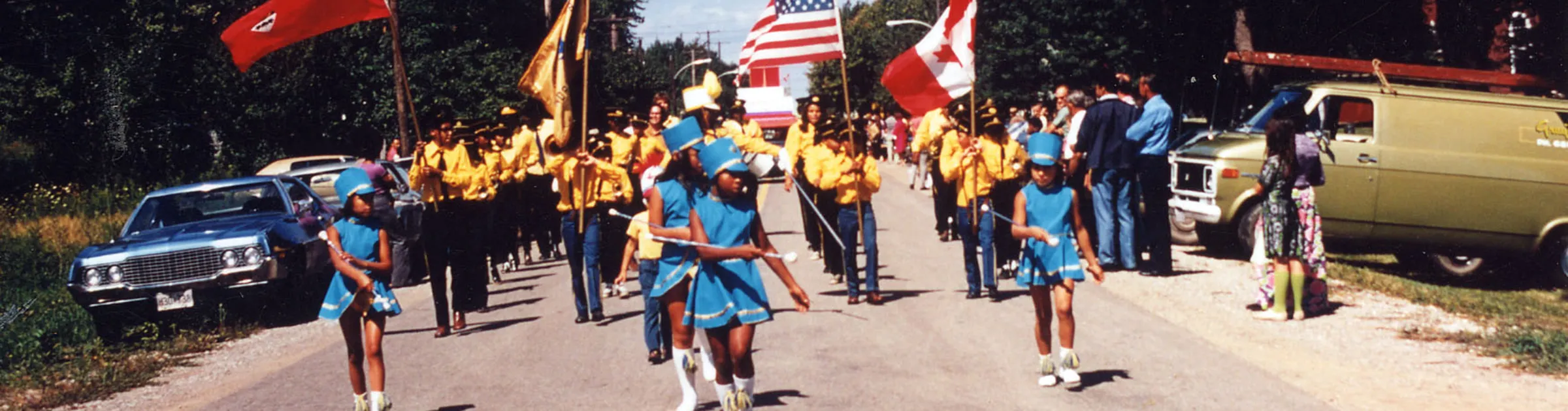 THE PARADE at the Buxton Homecoming